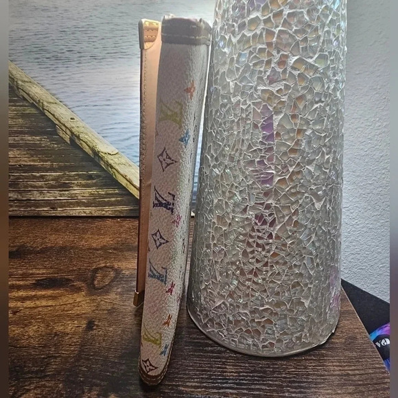 LV Murakami White & Multicolor Print Long Wallet - Picture 4 of 12